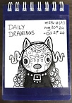 Daily Drawing Notepad Cover 13