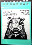 Daily Drawing Notepad Cover 23