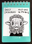 Daily Drawing Notepad Cover 2