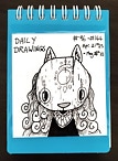Daily Drawing Notepad Cover 3