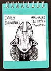 Daily Drawing Notepad Cover 5