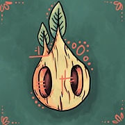 leaf mask drawing